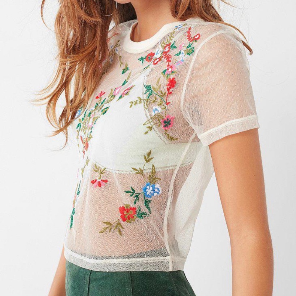 Embroidered Top - Picture 2 of 4
